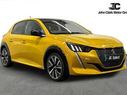 Yellow Used 2020 Peugeot 208 GT-line Hatchback | £11,500 (Fair price)