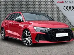 Red Used 2025 Audi RS3 Comfort Hatchback | £60,793 (Fair price)