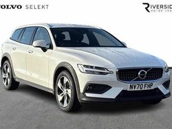 White Used 2020 Volvo V60 CC Pro Estate | £25,991 (A bit pricey)