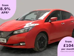 Red Used 2022 Nissan Leaf N-Connecta Hatchback | £9,198 (Fair price)