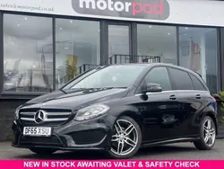 Black Used 2015 Mercedes B180 AMG line MPV | £9,990 (Fair price)