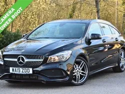 Black Used 2019 Mercedes CLA200 Shooting Brake AMG line Estate | £15,799 (Super price)