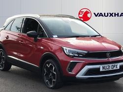 Red Used 2021 Vauxhall Crossland Ultimate SUV | £12,080 (Fair price)