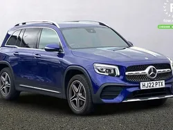 Blue Used 2022 Mercedes GLB200 AMG Line Premium SUV | £25,499 (Fair price)