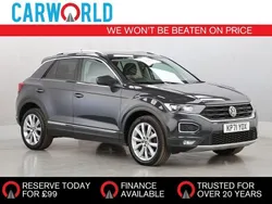 Grey Used 2021 VW T-Roc SEL SUV | £13,404 (Fair price)