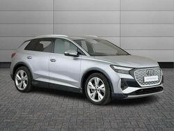 Silver Used 2024 Audi Q4 e-tron Black Edition SUV | £37,992 (Expensive)