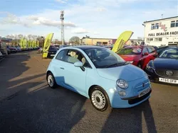 Blue Used 2012 Fiat 500 Lounge Hatchback | £5,995 (Fair price)
