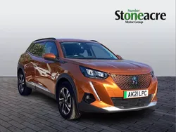 Orange Used 2021 Peugeot e-2008 Allure Premium SUV | £12,795 (Good price)