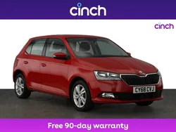 Red Used 2018 Skoda Fabia SE Hatchback | £9,549 (Fair price)