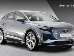 Blue Used 2024 Audi Q4 Sportback e-tron S-Line SUV | £36,000