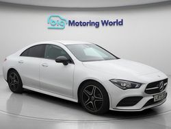White Used 2022 Mercedes CLA180 AMG Line Premium Sedan | £23,100 (Fair price)