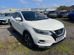White Used 2019 Nissan Qashqai Tekna SUV | £11,500 (Fair price)
