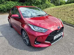 Red Used 2020 Toyota Yaris Hybrid Hatchback | £17,250 (A bit pricey)