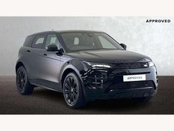 Black Used 2025 Land Rover Range Rover evoque HSE Dynamic SUV | £47,000