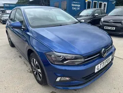 Blue Used 2021 VW Polo Match Hatchback | £13,295 (Fair price)