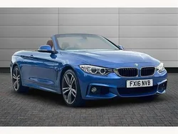 Blue Used 2016 BMW 435 M Sport Cabriolet | £16,250 (Fair price)