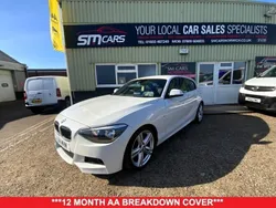 White Used 2014 BMW 118 M Sport Hatchback | £8,450 (Fair price)