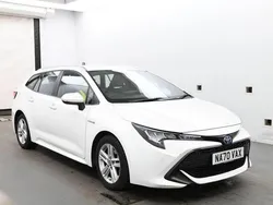 White Used 2020 Toyota Corolla Estate | £15,495 (A bit pricey)