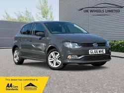 Grey Used 2016 VW Polo Match Hatchback | £10,190 (Fair price)