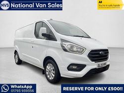White Used 2022 Ford Transit Custom Limited Van | £11,490 (Fair price)