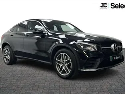 Black Used 2018 Mercedes GLC220 AMG line Coupe | £24,200 (Good price)