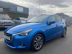 Blue Used 2015 Mazda 2 Inclusive Hatchback | £5,750 (A bit pricey)