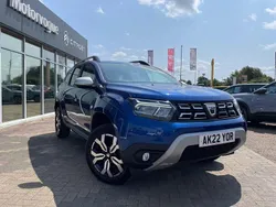 Blue Used 2022 Dacia Duster Prestige SUV | £11,995 (Fair price)