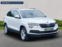 White Used 2019 Skoda Karoq SE Technology SUV | £10,490 (Good price)