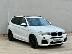 White Used 2015 BMW X3 M Sport SUV | £10,975 (Fair price)