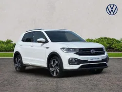 White Used 2021 VW T-Cross R-line SUV | £17,890 (Fair price)
