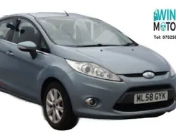 Blue Used 2008 Ford Fiesta Zetec Hatchback | £2,795