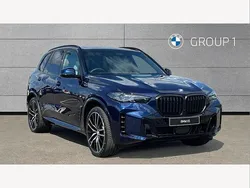 Blue Used 2025 BMW X5 M Sport SUV | £72,993 (Expensive)