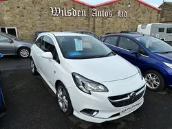 White Used 2015 Vauxhall Corsa SRi Hatchback | £6,999 (A bit pricey)