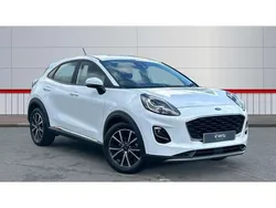 White Used 2023 Ford Puma Titanium SUV | £16,208 (Good price)