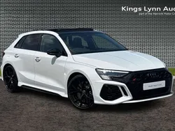 White Used 2023 Audi RS3 Comfort Hatchback | £53,989 (Fair price)