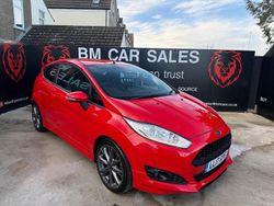 Red Used 2017 Ford Fiesta ST-Line Hatchback | £7,395 (Fair price)