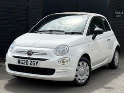 White Used 2020 Fiat 500C Pop Cabriolet | £8,490 (Fair price)