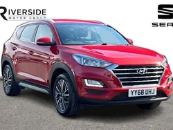 Red Used 2018 Hyundai Tucson Premium SUV | £12,790 (Fair price)