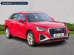 Red Used 2021 Audi Q2 S-Line SUV | £20,833 (Fair price)