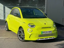 Green New 2024 Abarth 500e Turismo Hatchback | £29,998 (A bit pricey)