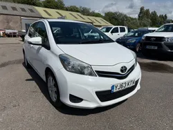 White Used 2013 Toyota Yaris Hatchback | £5,950 (Expensive)