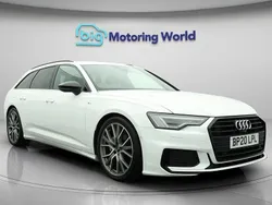 White Used 2020 Audi A6 Black Edition Estate | £25,200 (A bit pricey)