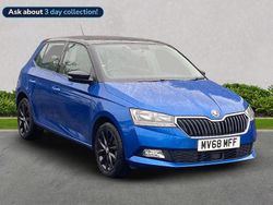 Blue Used 2018 Skoda Fabia Colour Edition Hatchback | £9,958 (Fair price)
