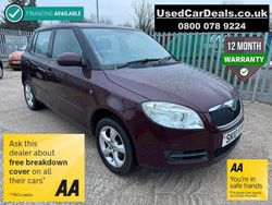 Maroon Used 2010 Skoda Fabia Hatchback | £2,495 (Good price)