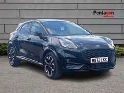 Black Used 2022 Ford Puma ST-Line X Hatchback | £17,995 (Fair price)