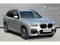 Silver Used 2021 BMW X3 M Sport SUV | £28,450 (Super price)