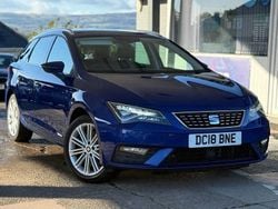 Blue Used 2018 Seat Leon ST XCELLENCE Estate | £9,870 (Fair price)