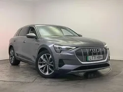 Grey Used 2021 Audi e-tron Advanced SUV | £20,500 (A bit pricey)