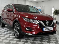 Red Used 2018 Nissan Qashqai N-Connecta SUV | £12,991 (Good price)