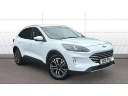 White Used 2021 Ford Kuga Titanium SUV | £15,299 (Fair price)